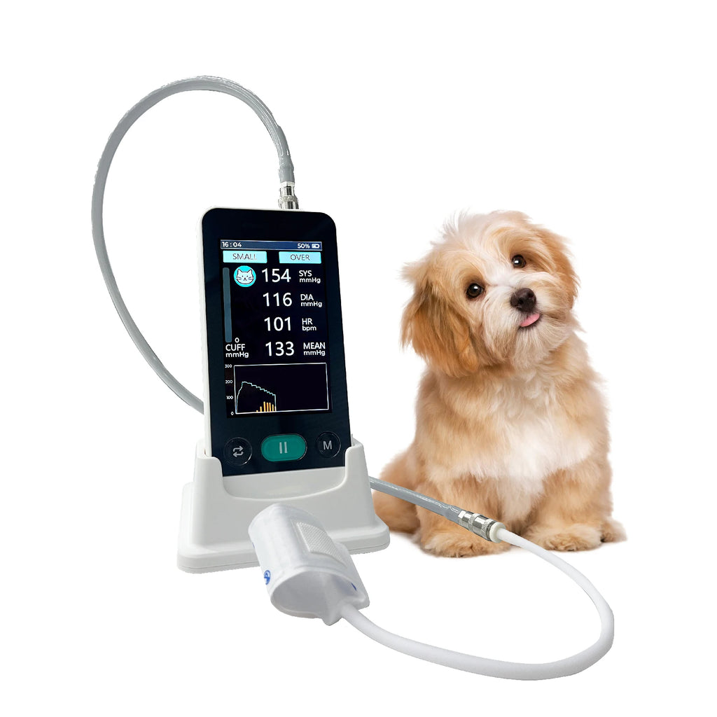 Animal Blood Pressure Monitor Handheld Electronic Pet BP Meter for Cats Dogs Veterinary Use