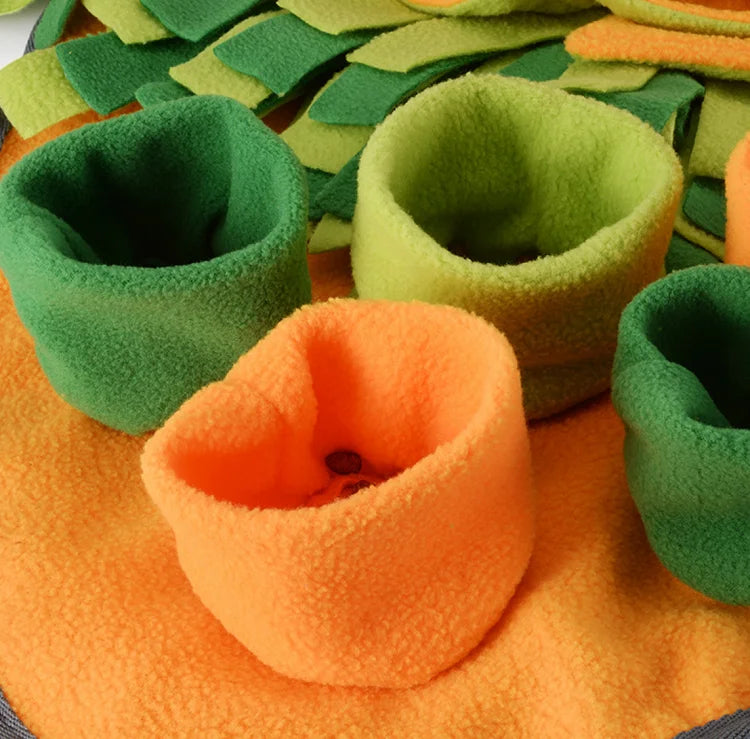 Pet Snuffle Mat For Dogs Feeding Mat Slow Feeder Interactive Dog Puzzle Toys For Training And Stress Relief