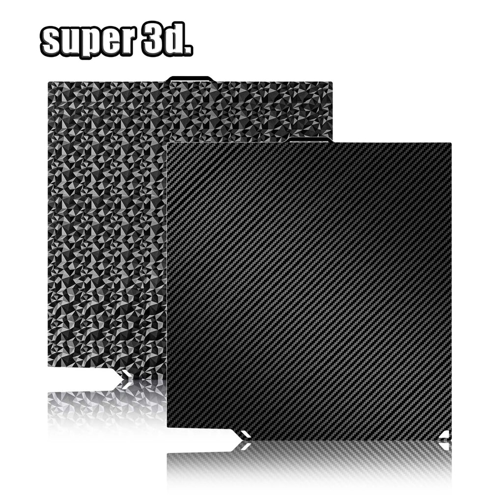 Elegoo Centauri Carbon Build Plate Smooth PEO Sheet PET Carbon Fiber Heatbed Spring Steel Sheet Plate 3D Printer Accessory Parts